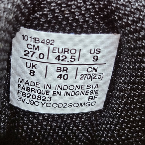 ASICS Gel-Contend 8 'Black Carrier Grey' Men's Running Shoes Size 9 - Picture 8 of 8